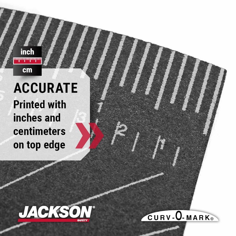 Jackson Safety Pipe Measuring Tool - Wrap-A-Round Tape Pipe Fitting Tool (Multiple Sizes and Heat Ratings) - Image 3